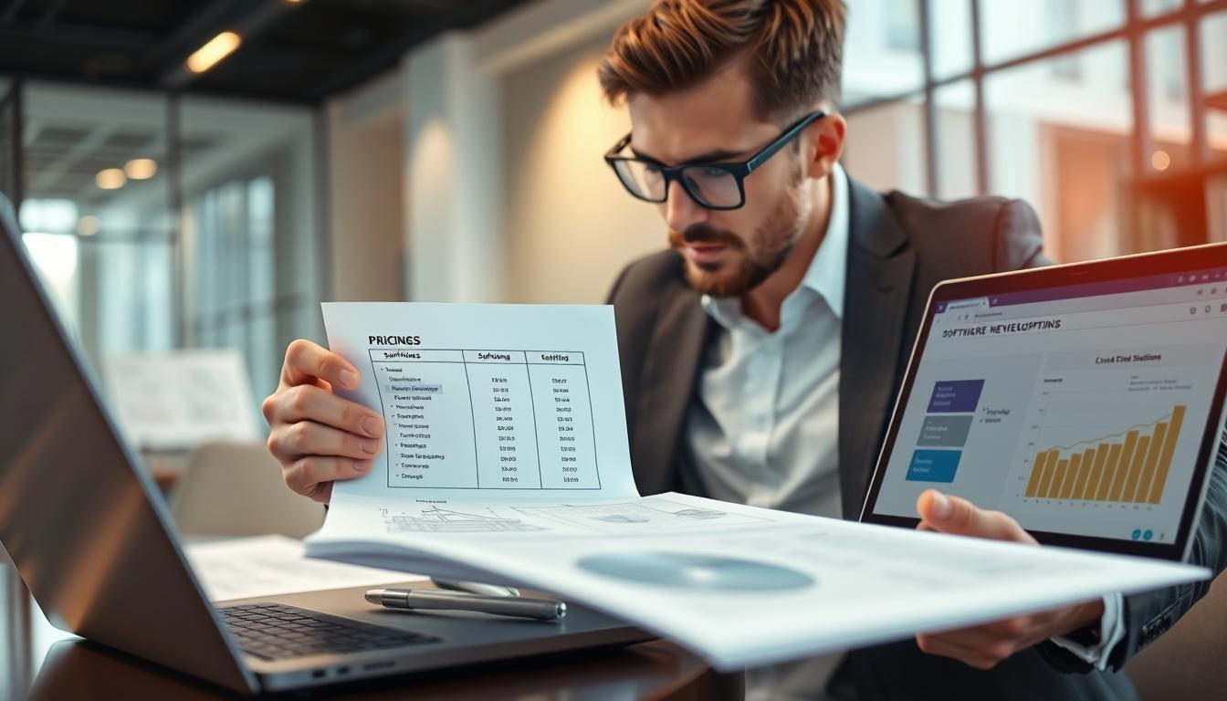 Supporting pricing visual